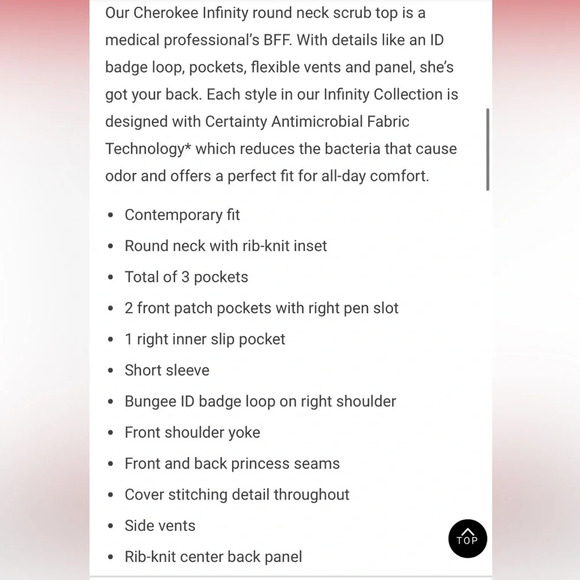 Cherokee Scrub Set - Picture 9 of 14